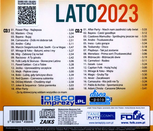 Disco-polo Lato 2023 [2CD]