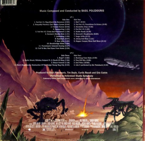 Basil Poledouris: Ost: Starship Troopers [2xWinyl]