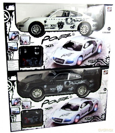 BRIMAREX RC Samochód Audi RS8 na radio SR-737 [ZABAWKA]