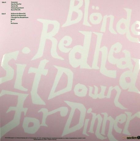 Blonde Redhead: Sit Down For Dinner (White) [Winyl]