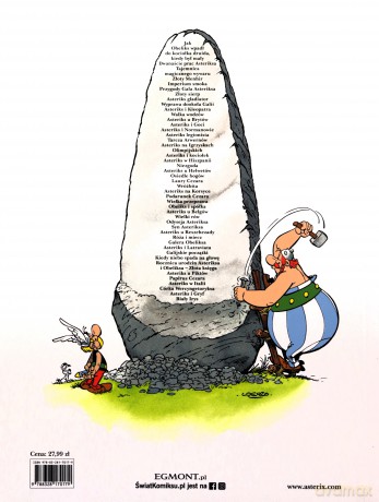 Asteriks (Tom 27) Syn Asteriksa - Albert Uderzo, Albert Uderzo, Jolanta Sztuczyńska [KOMIKS]