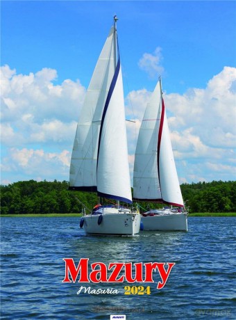 Kalendarz 2024 Ścienny Mazury [KALENDARZ]