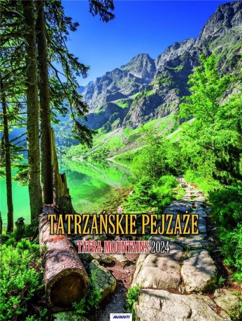 Kalendarz 2024 Ścienny Tatrzańskie pejzaże [KALENDARZ]