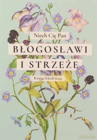 Kartka składana - Niech cię Pan - kwiaty