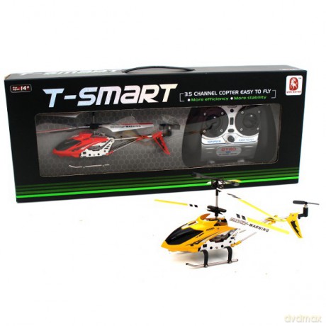 BRIMAREX RC Helikopter mały z żyroskopem SR-707 [ZABAWKA]