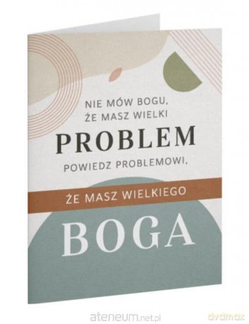 Kartka składana - Wielki Bóg