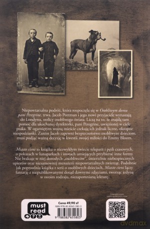 Miasto cieni - Ransom Riggs, Małgorzata Hesko-Kołodzińska [KSIĄŻKA]