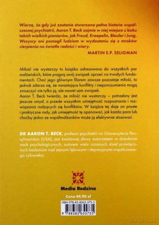 Miłość nie wystarczy - Aaron T. Beck, Andrzej Jankowski [KSIĄŻKA]