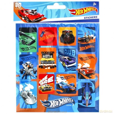 Naklejki kwadrat Hot Wheels