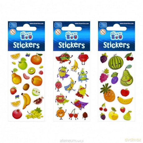 Naklejki STICKER BOO Owoce mix
