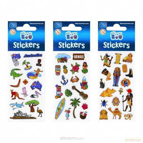 Naklejki STICKER BOO World Travel 2 mix