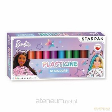 Plastelina 12 kolorów Barbie