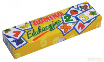 BRZEZICHA GRA DOMINO EDUKACYJNE MAŁE 6705 [GRA]
