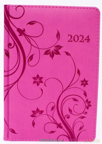 Terminarz 2024 dzienny A5 Vivella Pastele MIX [KALENDARZ]