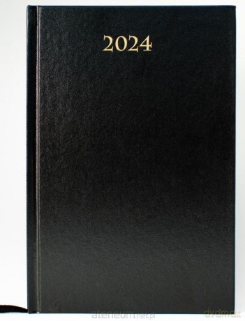 Terminarz 2024 tygodniowy A5 Divas czarny [KALENDARZ]