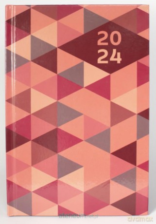 Terminarz 2024 tygodniowy A5 laminowany MIX [KALENDARZ]