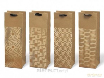 Torebka na prezent T12 kraft 125x350x90