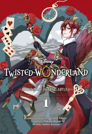 Twisted-Wonderland (Tom 1) Zdarzenia w Heartslabyulu - Wakana Hazuki, Sumire Kowono, jacek Drewnowski [KOMIKS]