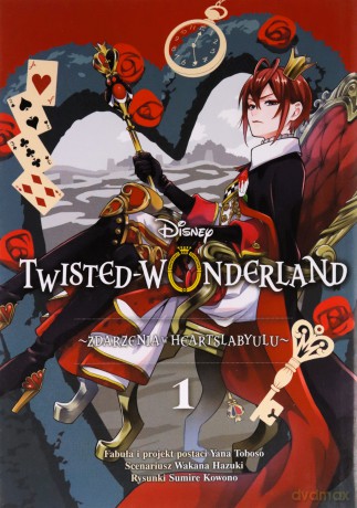 Twisted-Wonderland (Tom 1) Zdarzenia w Heartslabyulu - Wakana Hazuki, Sumire Kowono, jacek Drewnowski [KOMIKS]