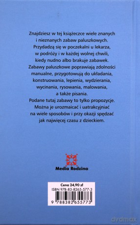 Zabawy paluszkowe - Krzysztof Sąsiadek [KSIĄŻKA]
