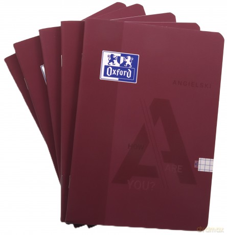 Zeszyt A5/60K kratka Angielski (5 szt)