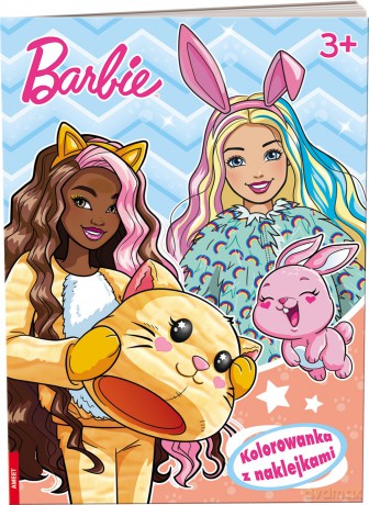 Barbie Kolorowanka z naklejkami NA-1111 [KSIĄŻKA]