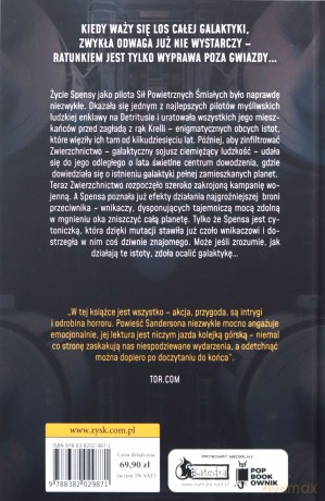 Cytoniczka - Brandon Sanderson [KSIĄŻKA]