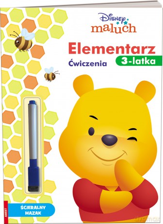 Disney Maluch Elementarz trzylatka Ćwiczenia MCS-9201 [KSIĄŻKA]