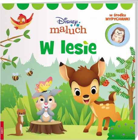 Disney maluch W lesie TCK-9202 - Oprac [KSIĄŻKA]