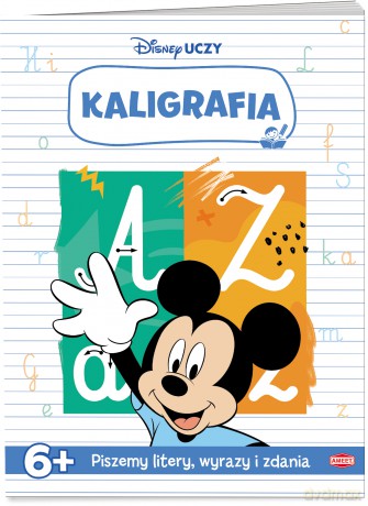 Disney uczy Miki Kaligrafia UKA-9301 [KSIĄŻKA]
