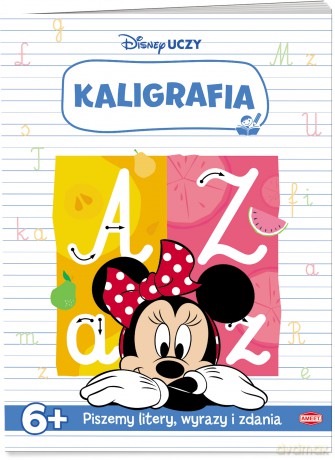 Disney uczy Minnie Kaligrafia UKA-9302 [KSIĄŻKA]