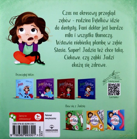 Jadzia Pętelka idzie do dentysty. Jadzia Pętelka - Barbara Supeł [KSIĄŻKA]