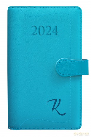 Kalendarz 2024 kieszonkowy Nyks [KALENDARZ]