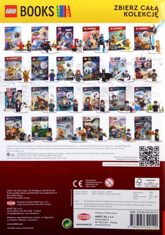 Lego ninjago Nieustraszeni Ninja LNC-6728 [KSIĄŻKA]