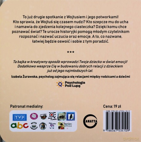 Nowe uczucia i emocje. Wojtuś i jego potworki - Marek Marcinkowski [KSIĄŻKA]