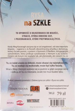 Pakiet Dziewczyna ze szkła (Tomy 1-2) - Laura Anderson Kurk [KSIĄŻKA]