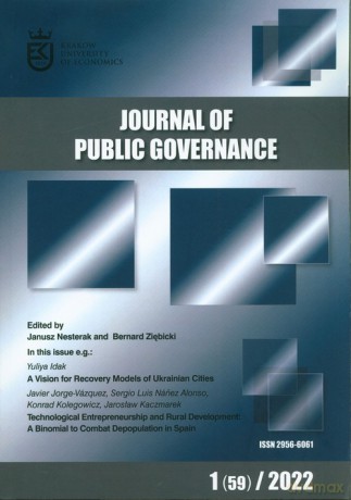 Journal of Public Governance 1 (59) 2022 [KSIĄŻKA]