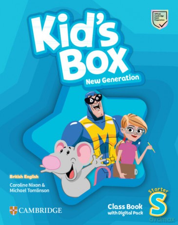 Kid's Box New Generation Starter Class Book with Digital Pack British English - Caroline Nixon, Michael Tomlinson [KSIĄŻKA]