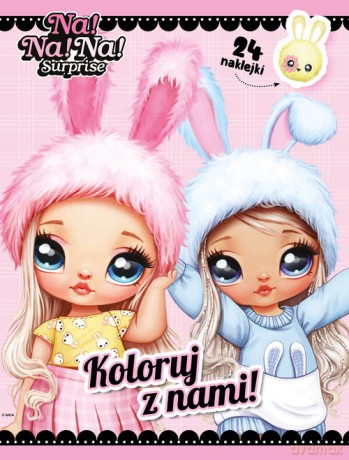 Koloruj i naklejaj! NA!NA!NA! Surprise [KSIĄŻKA]