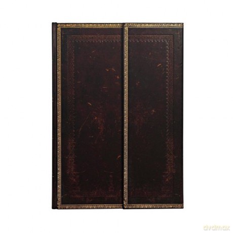 Notatnik gładki Paperblanks Black Moroccan Grande