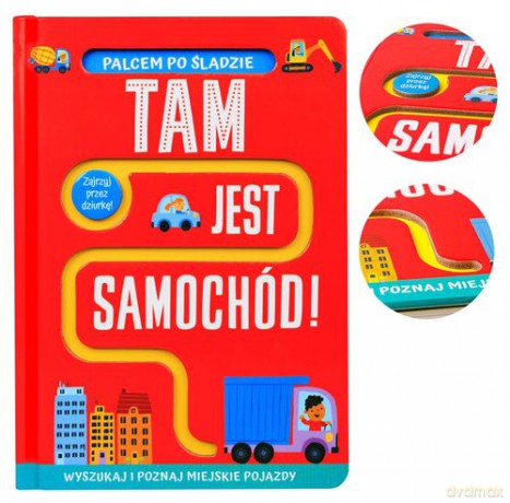 Palcem po śladzie Tam jest samochód! - Georgie Taylor [KSIĄŻKA]