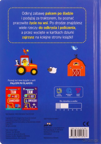 Palcem po śladzie Tam jest traktor! - Georgie Taylor [KSIĄŻKA]