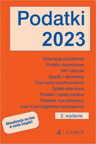 Podatki 2023 z aktualizacją online [KSIĄŻKA]