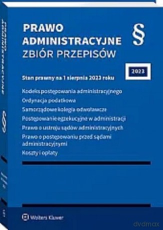Prawo administracyjne Zbiór przepisów [KSIĄŻKA]