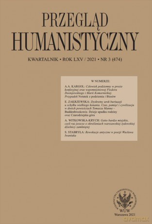 Przegląd Humanistyczny 3/2021 [KSIĄŻKA]