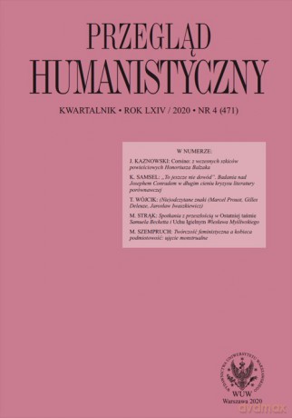 Przegląd Humanistyczny 4(471)/2020 [KSIĄŻKA]