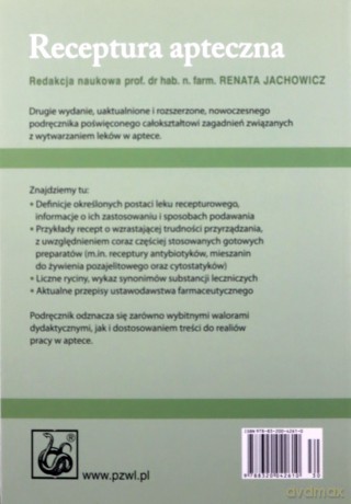 Receptura apteczna [KSIĄŻKA]