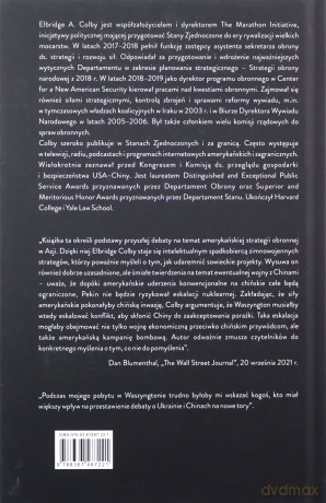 Strategia wypierania Amerykańska obrona w dobie konfliktu mocarstw - Elbridge A. Colby [KSIĄŻKA]