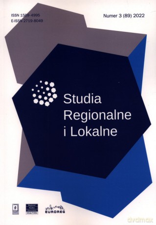 Studia Regionalne i Lokalne 3 (89) 2022 [KSIĄŻKA]