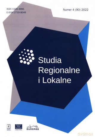 Studia Regionalne i Lokalne 4 (90) 2022 [KSIĄŻKA]
